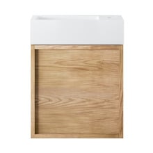 Cali 460mm Wall Hung Single Vanity with Integrated Basin